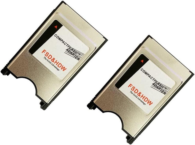 LILIWELL محول بطاقة الذاكرة CF محول PCMCIA Ata محول قارئ PC نوع I إلى PCMCIA (عبوة 2) - Image 2